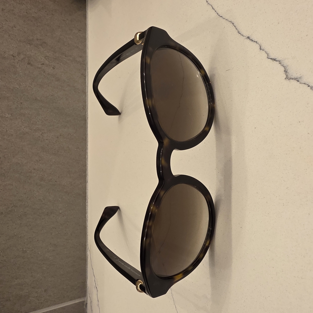 Alexander McQueen Tortoise Shell Sunglasses